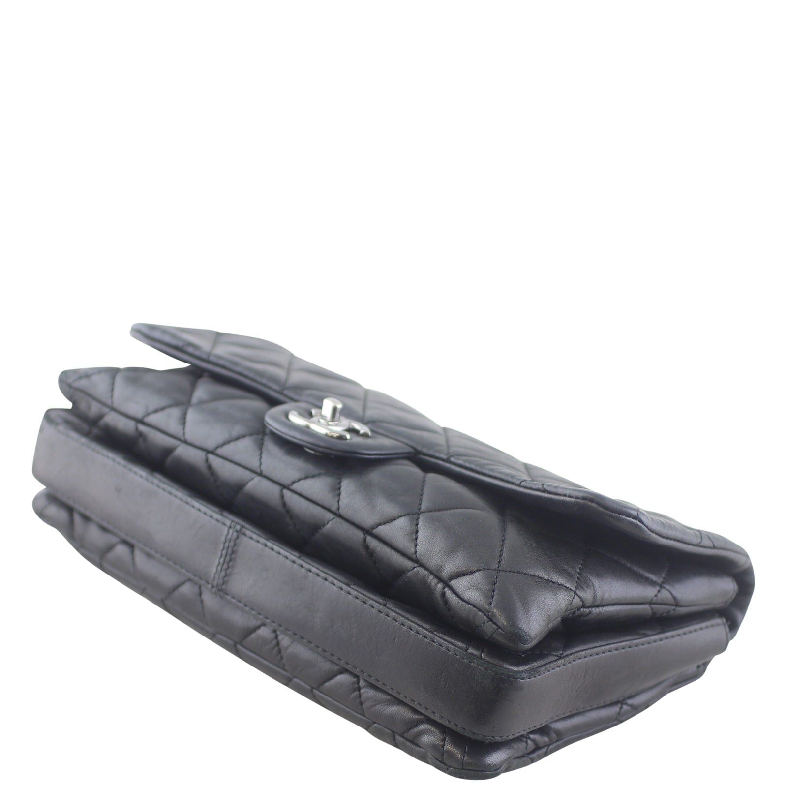 Chanel Soft Quilted Three-Pouch Flap Bag