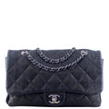 Chanel Soft Quilted Three-Pouch Flap Bag