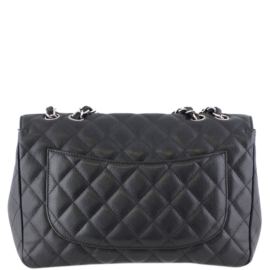 Chanel Classic Single Flap Jumbo | Caviar 13 Series