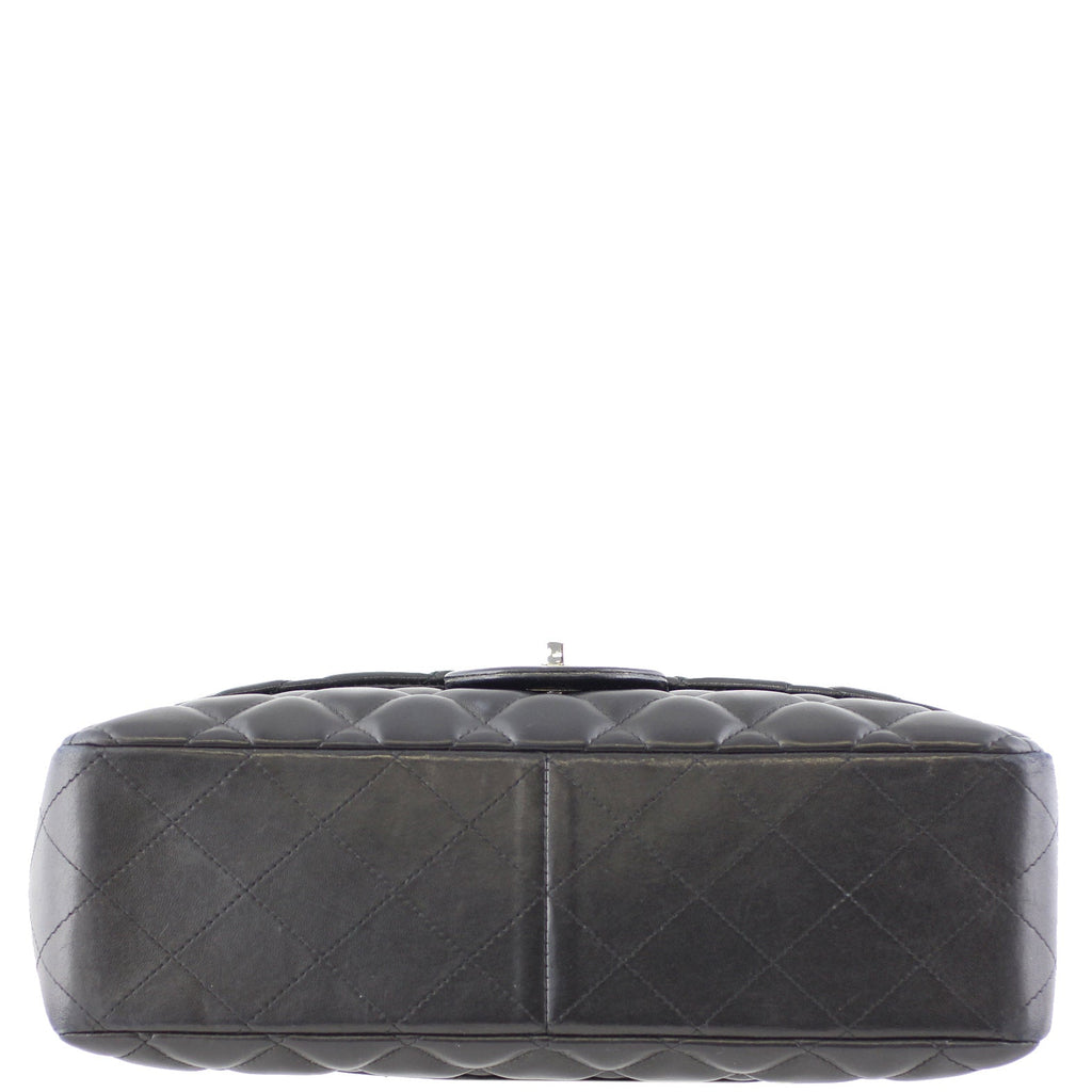 Chanel Classic Single Flap Jumbo | Black Lambskin 13 Series