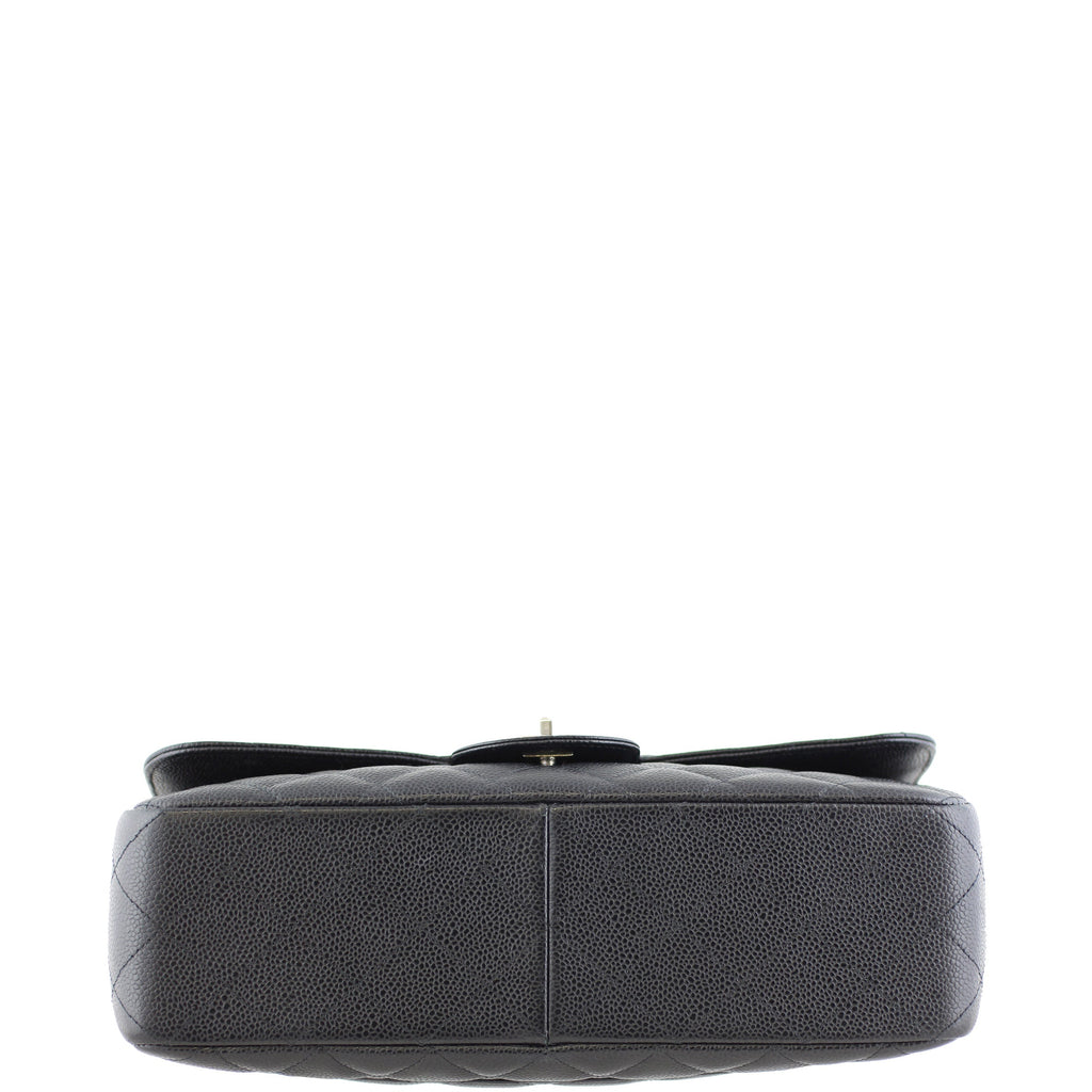 Chanel Classic Single Flap Jumbo | Black Caviar 13 Series