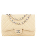 Chanel Classic Single Flap Jumbo |  Nude Beige
