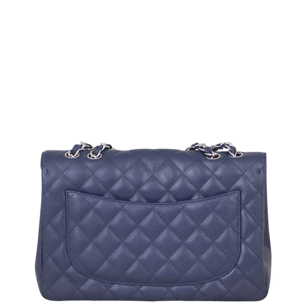 Chanel Classic Single Flap Jumbo | Navy Blue
