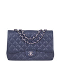 Chanel Classic Single Flap Jumbo | Navy Blue