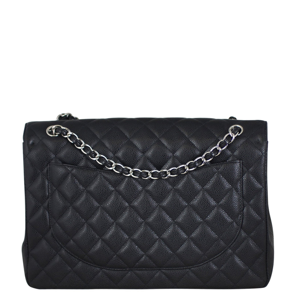 Chanel Classic Single Flap Maxi | Black 13 Series