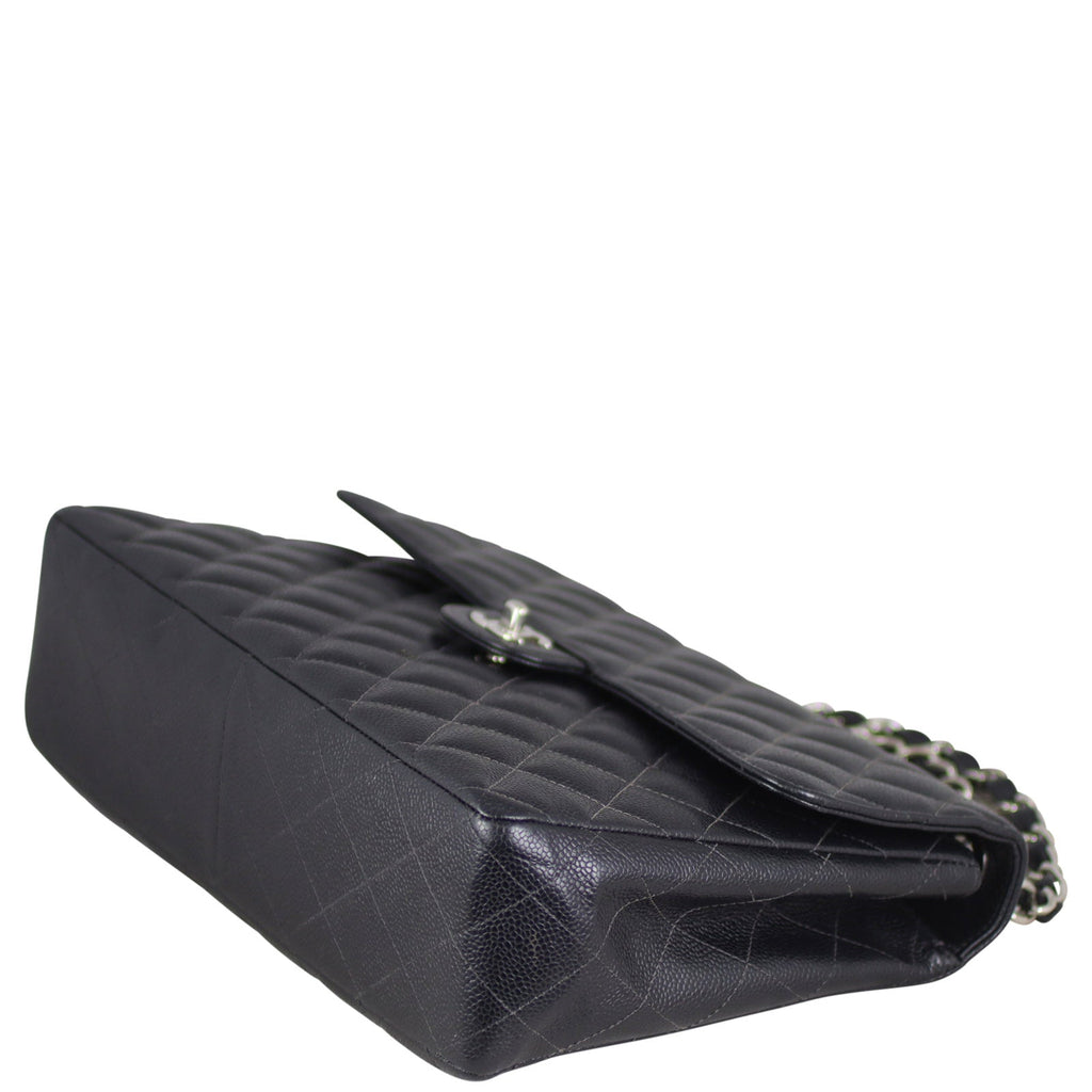 Chanel Classic Single Flap Jumbo | Black Vintage 9 series