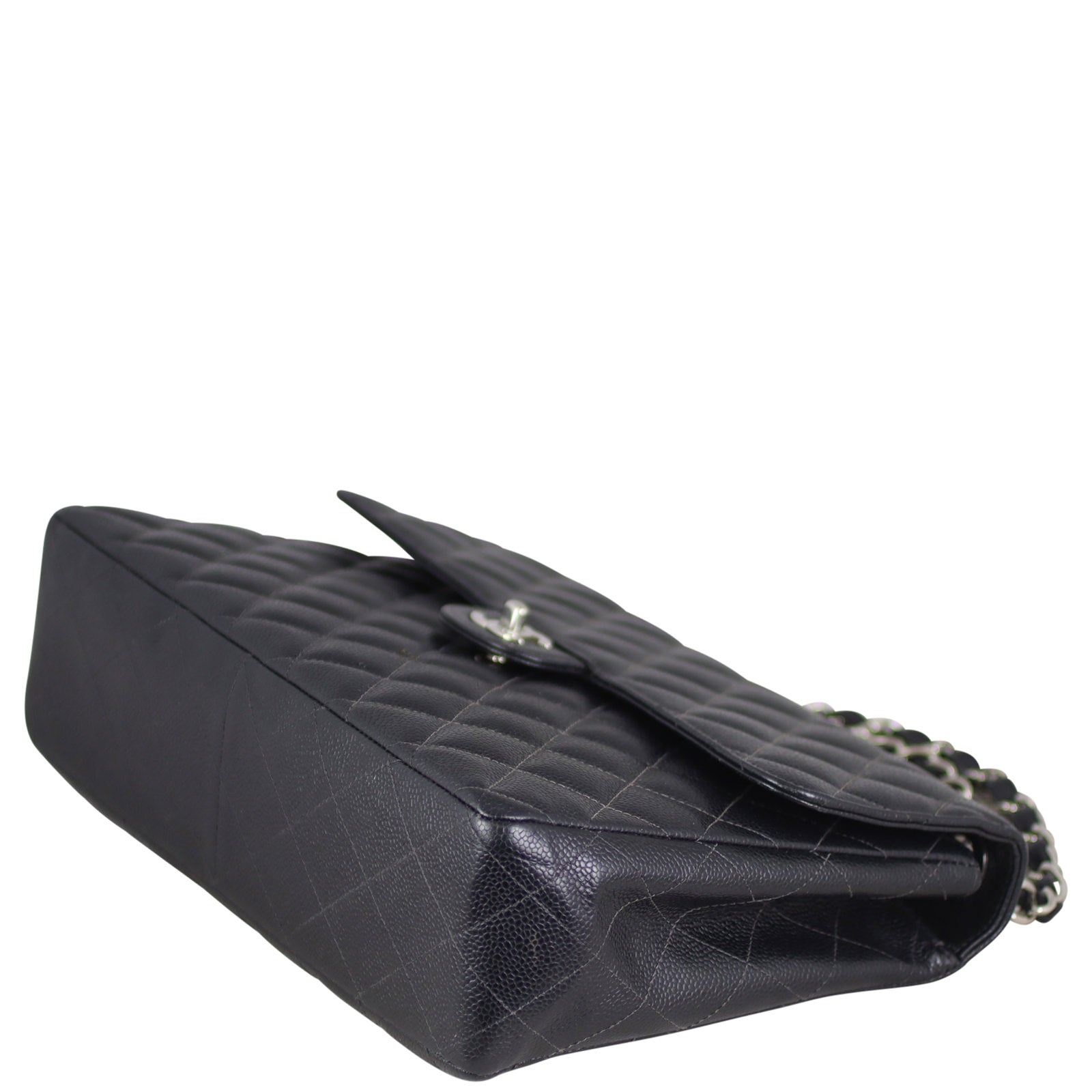 Chanel Classic Single Flap Jumbo | Black Vintage 9 series