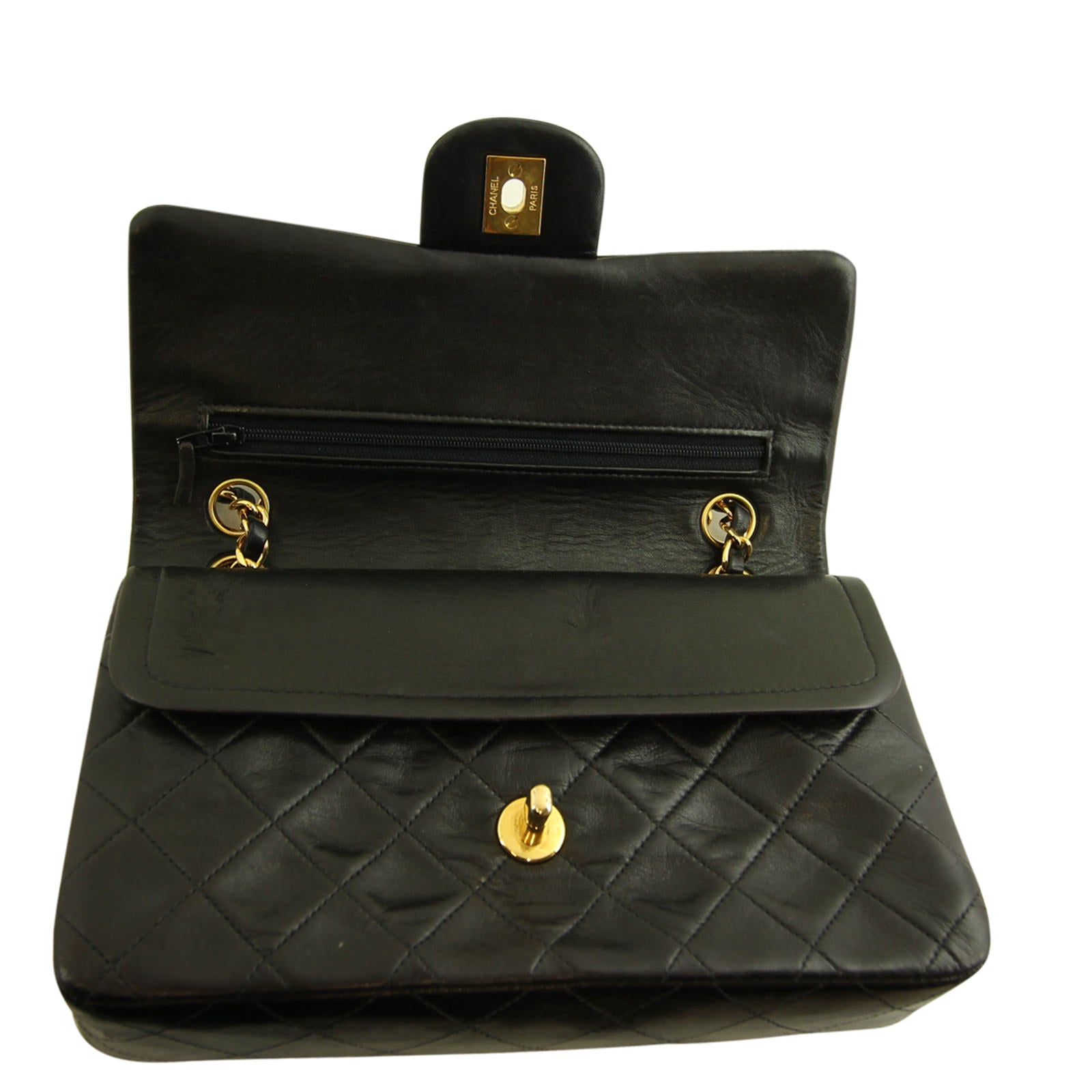 Chanel Classic Double Flap Bag Vintage Small