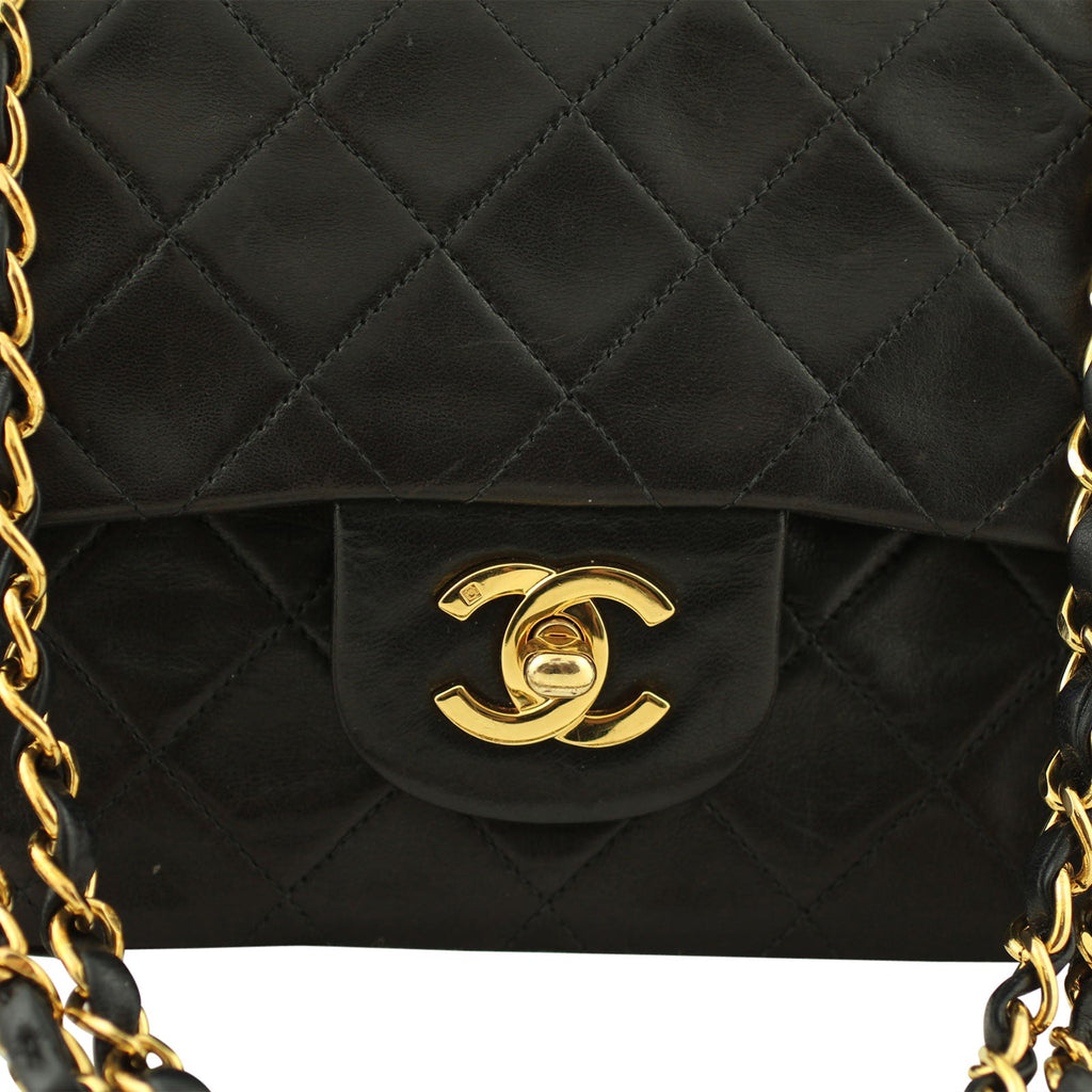Chanel Classic Double Flap Bag Vintage Small