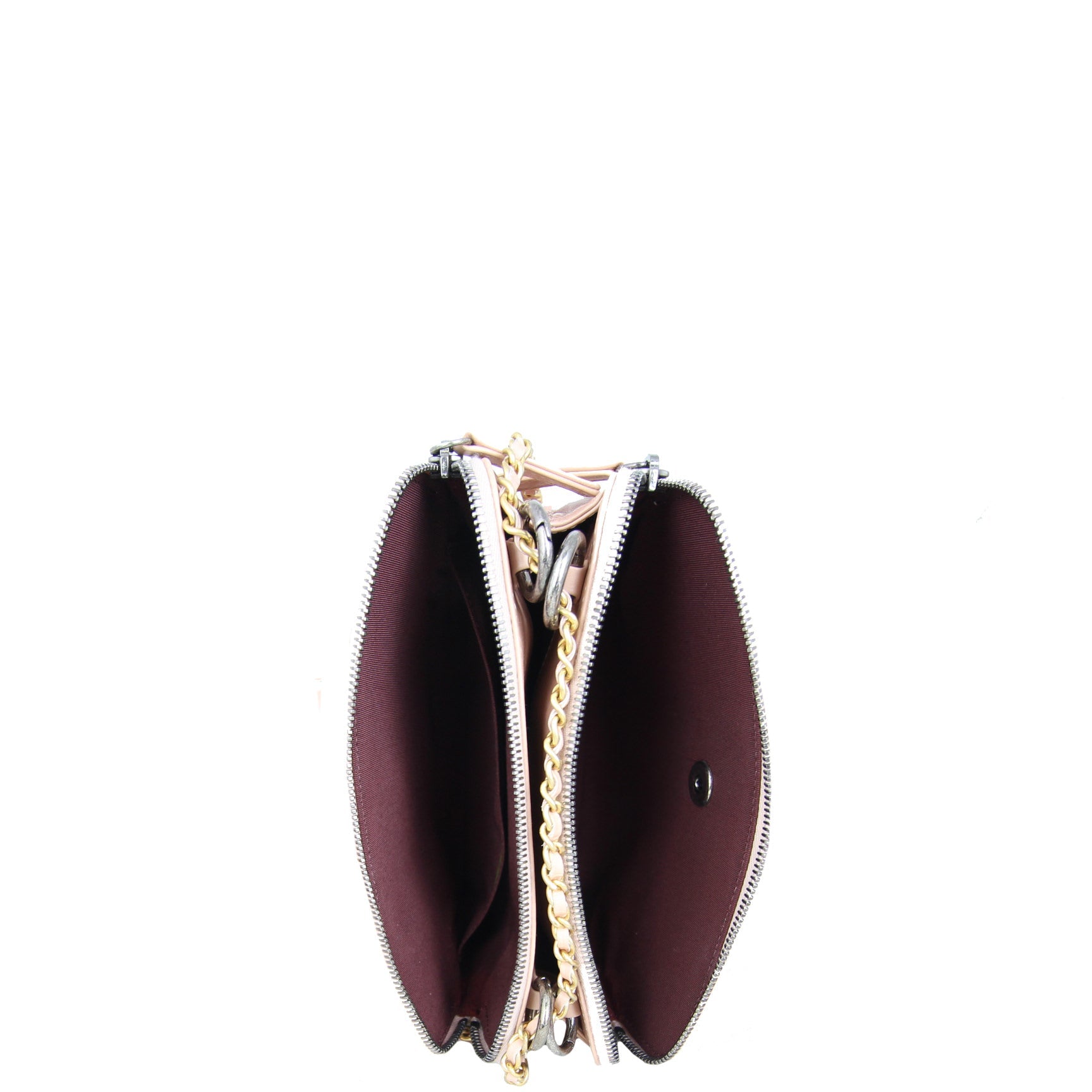 Chanel Double Zip Crossbody Bag