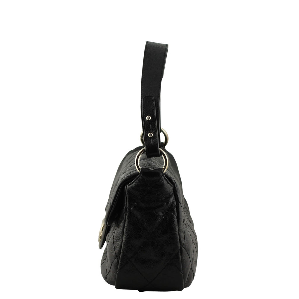 Chanel Top Handle Flap Bag Large
