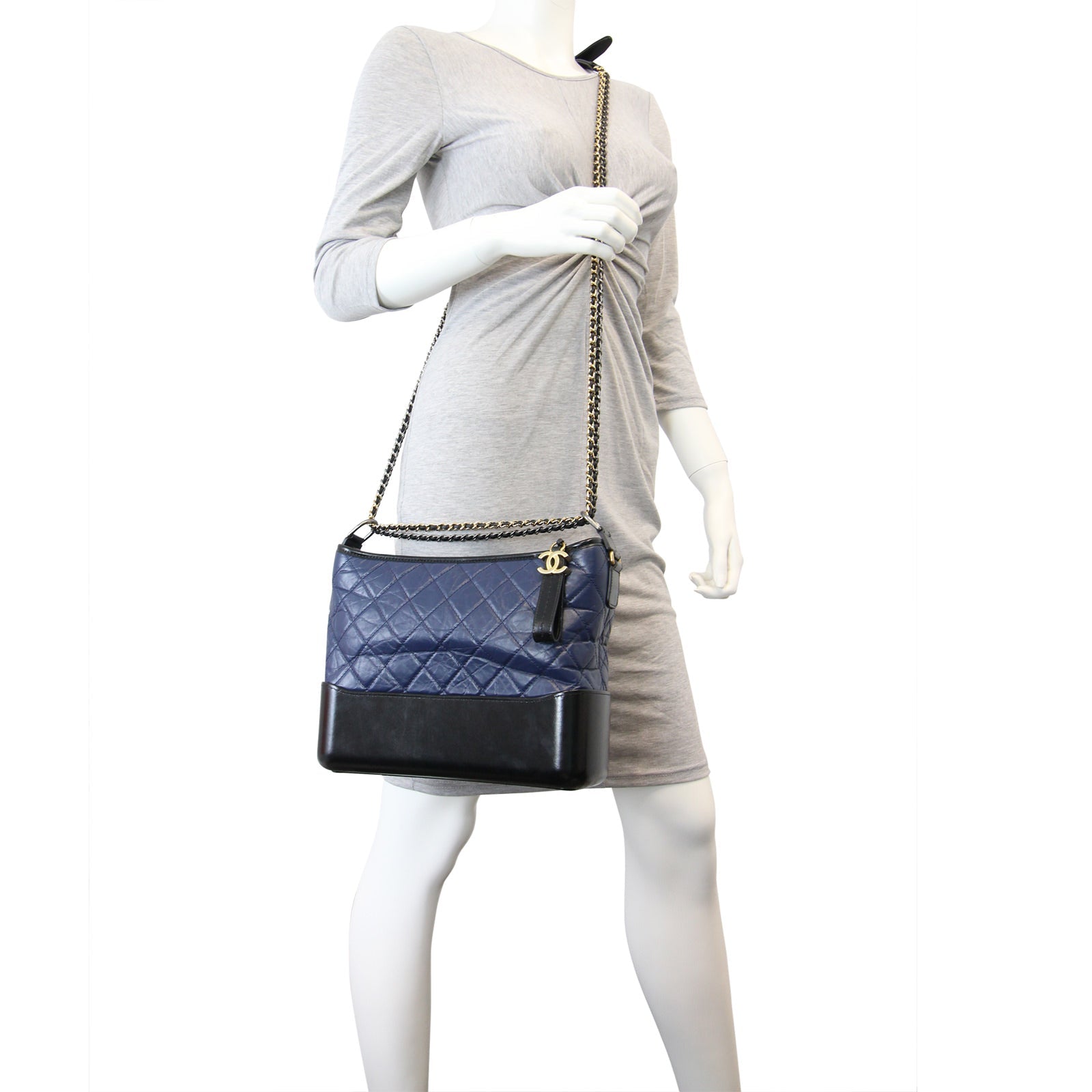 Chanel Gabrielle Quilted Hobo