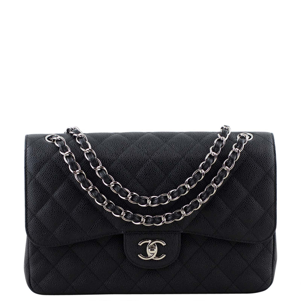 Chanel Classic Double Flap Jumbo | Black SHW 16 Series