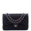 Chanel Classic Double Flap Jumbo | Black SHW 16 Series