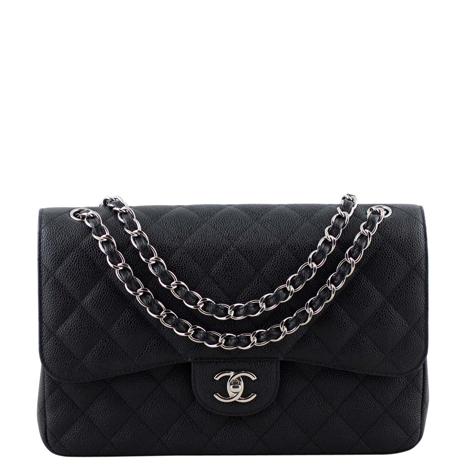 Chanel Classic Double Flap Jumbo | Black SHW 16 Series