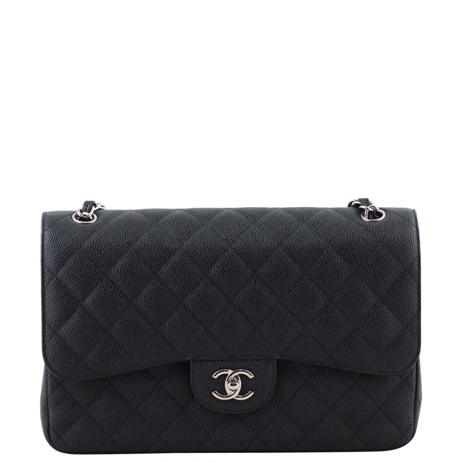 Chanel Classic Double Flap Jumbo | Black SHW 16 Series