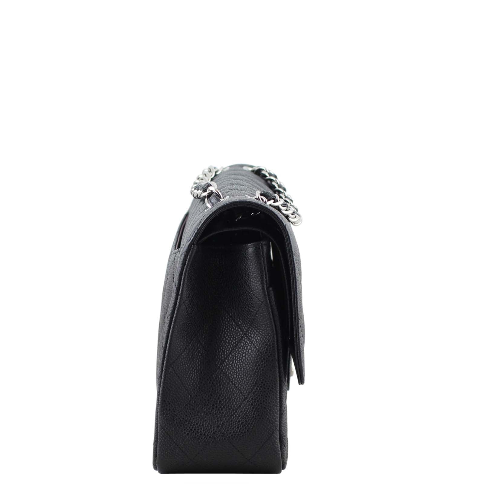 Chanel Classic Double Flap Jumbo | Black SHW 16 Series