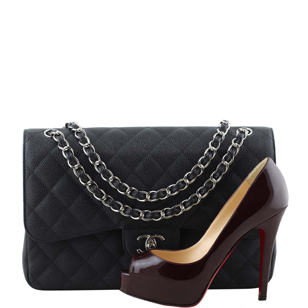 Chanel Classic Double Flap Jumbo | Black SHW 16 Series