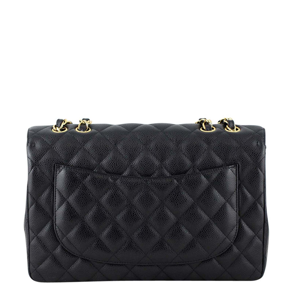 Chanel Classic Single Flap Jumbo | Black GHW 13 Series