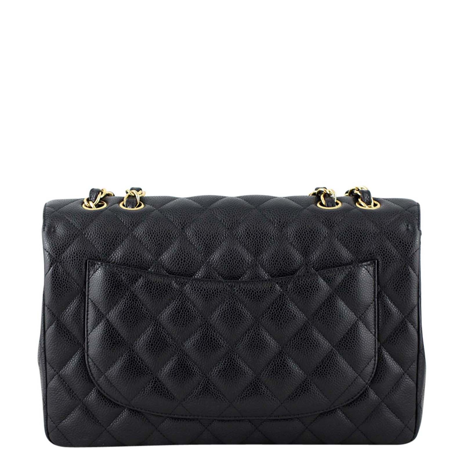 Chanel Classic Single Flap Jumbo | Black GHW 13 Series