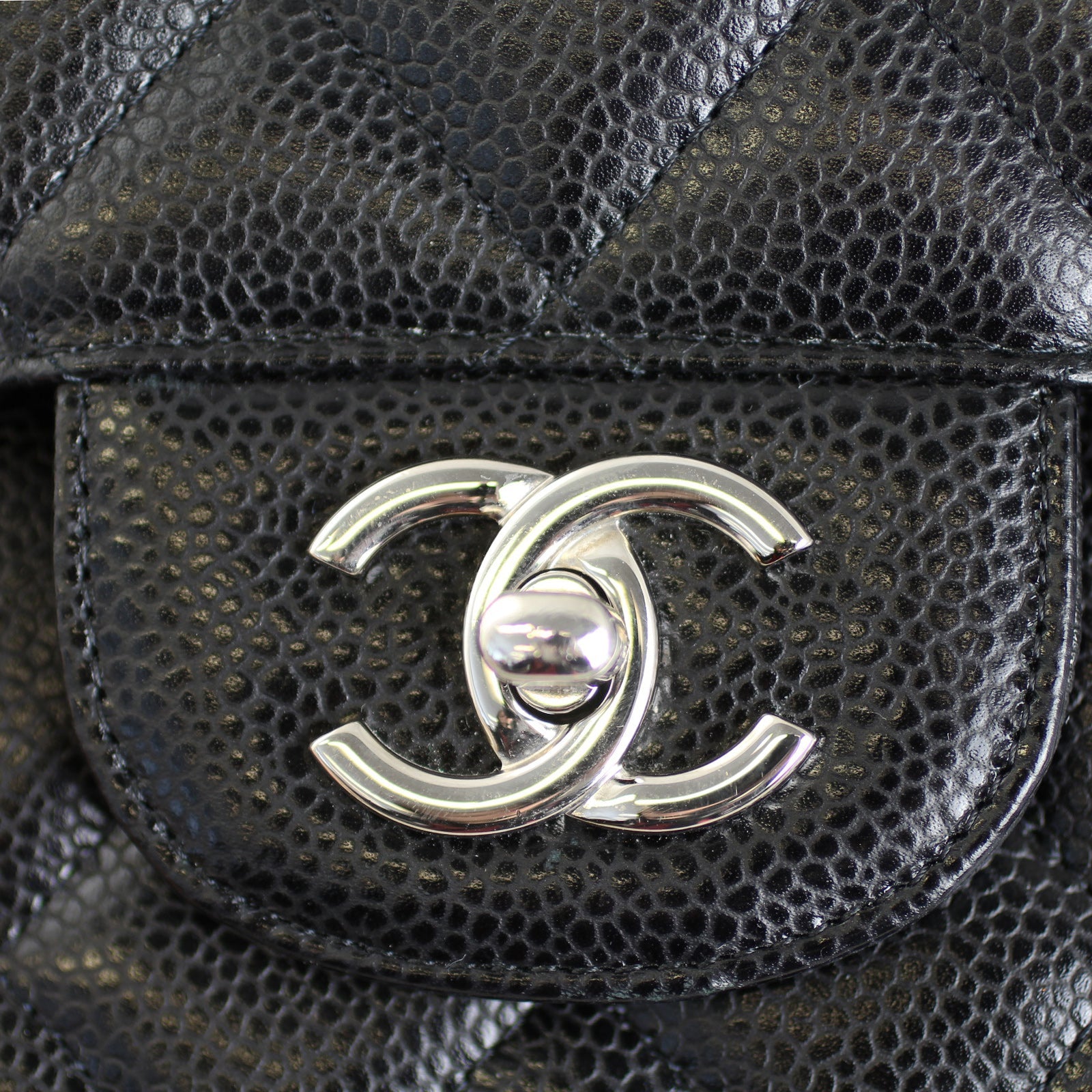 Chanel Classic Single Flap Maxi | Black 13 Series