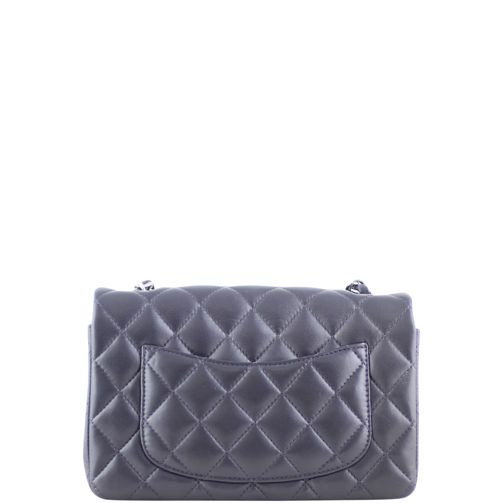Chanel Classic Flap Mini Rectangular Bag | Deep Purple