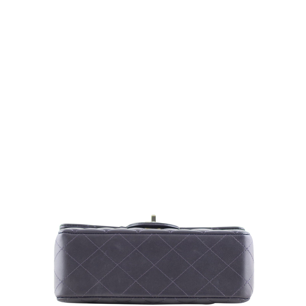 Chanel Classic Flap Mini Rectangular Bag | Deep Purple