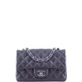 Chanel Classic Flap Mini Rectangular Bag | Deep Purple