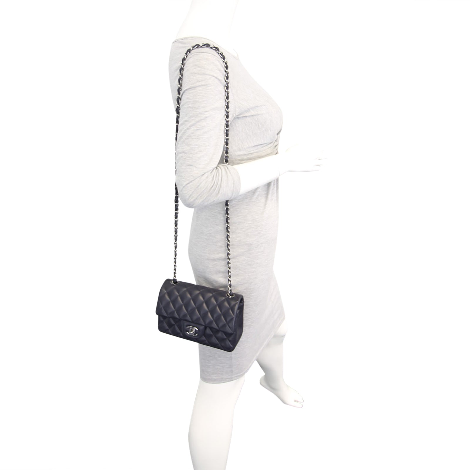 Chanel Classic Flap Mini Rectangular Bag | Deep Purple