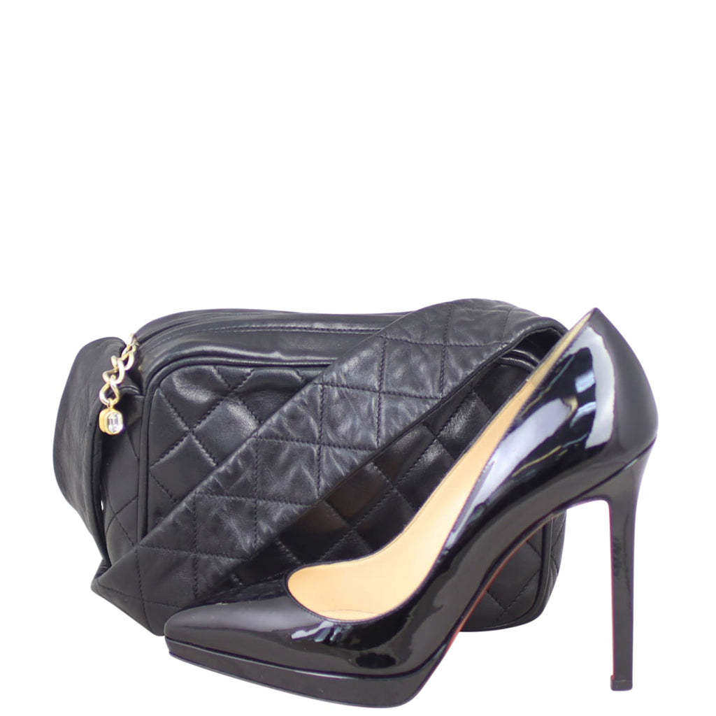 Chanel Quilted Camera Bag