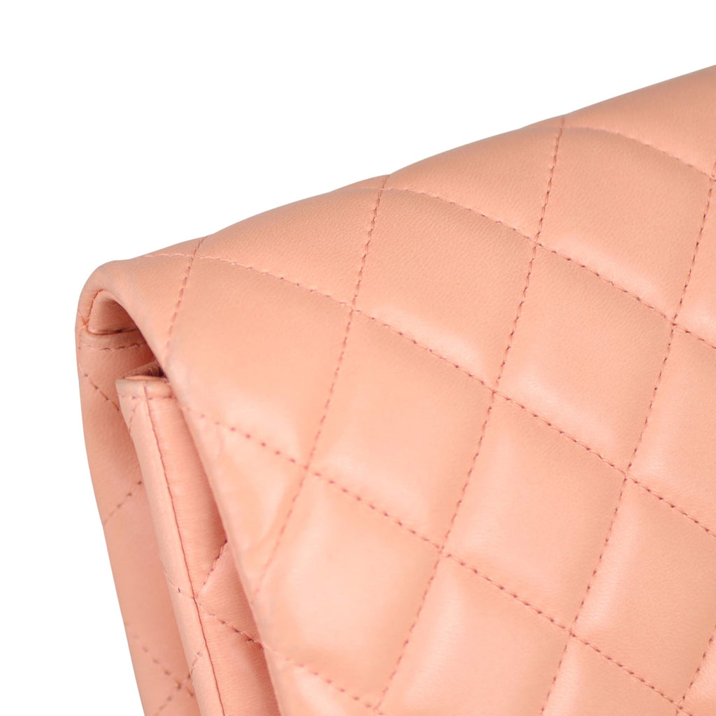 Chanel Single Flap Clutch with Chain