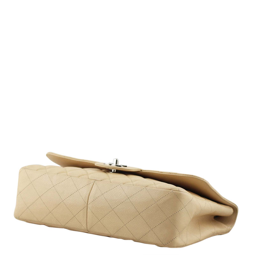 Chanel Classic Single Flap Jumbo | Beige 12 Series
