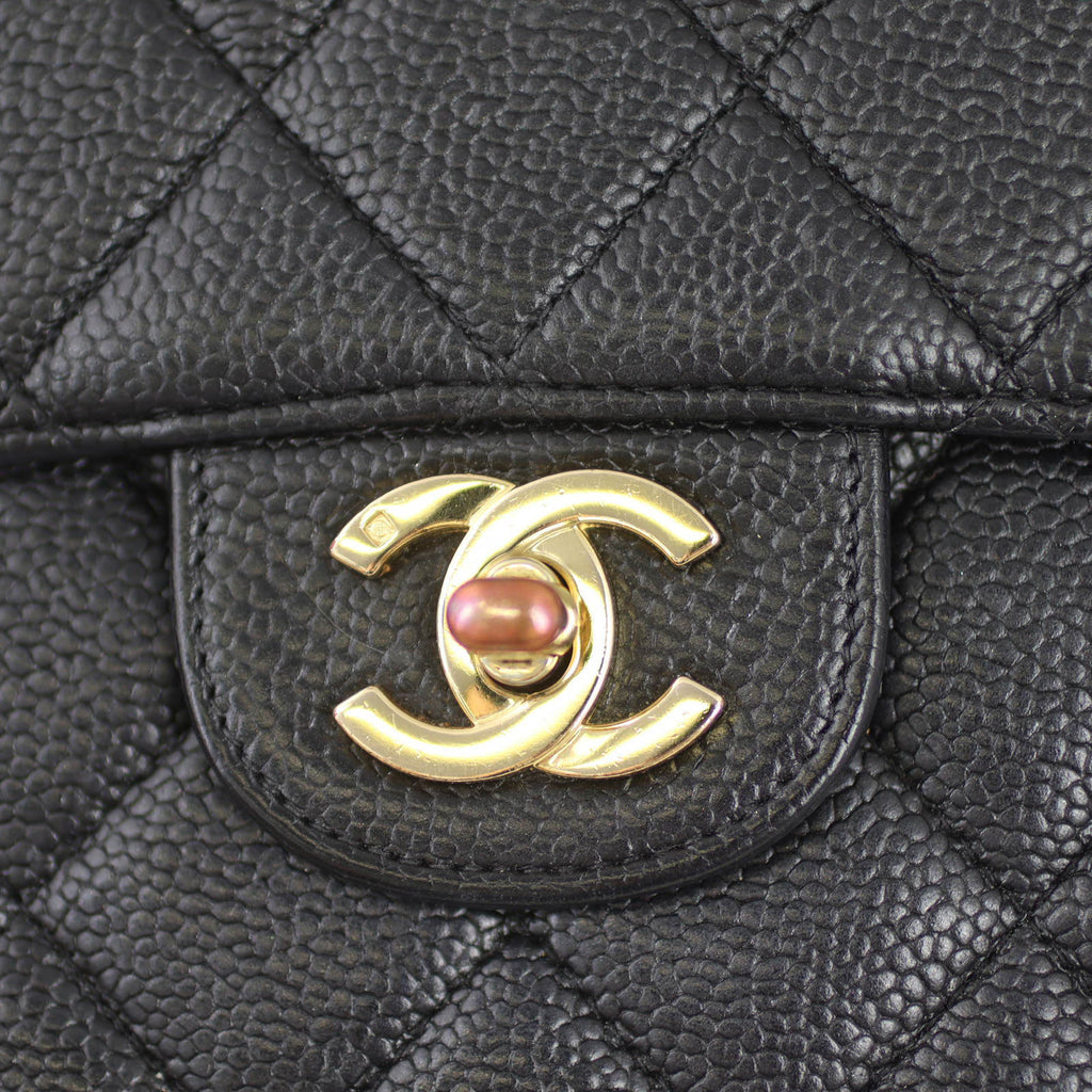 Chanel Single Flap Jumbo | Gold Hardware