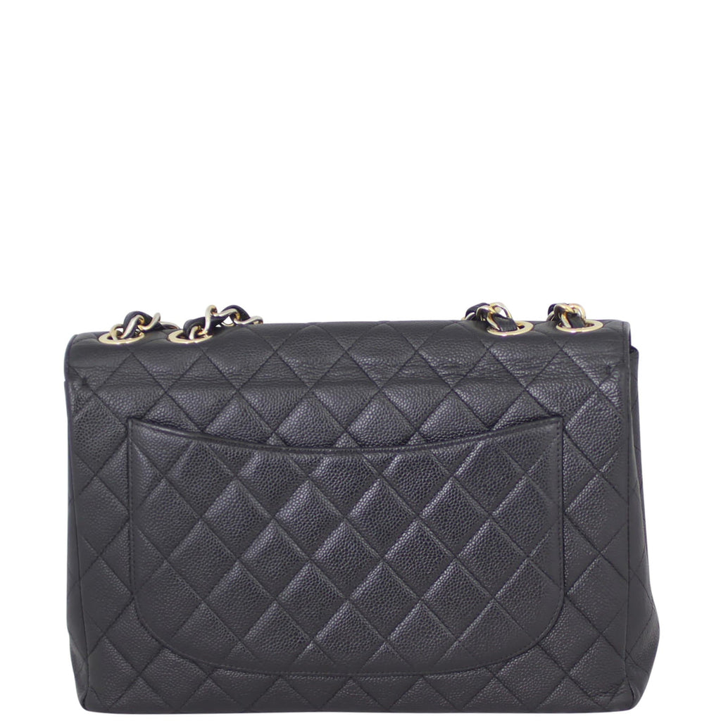 Chanel Single Flap Jumbo | Gold Hardware