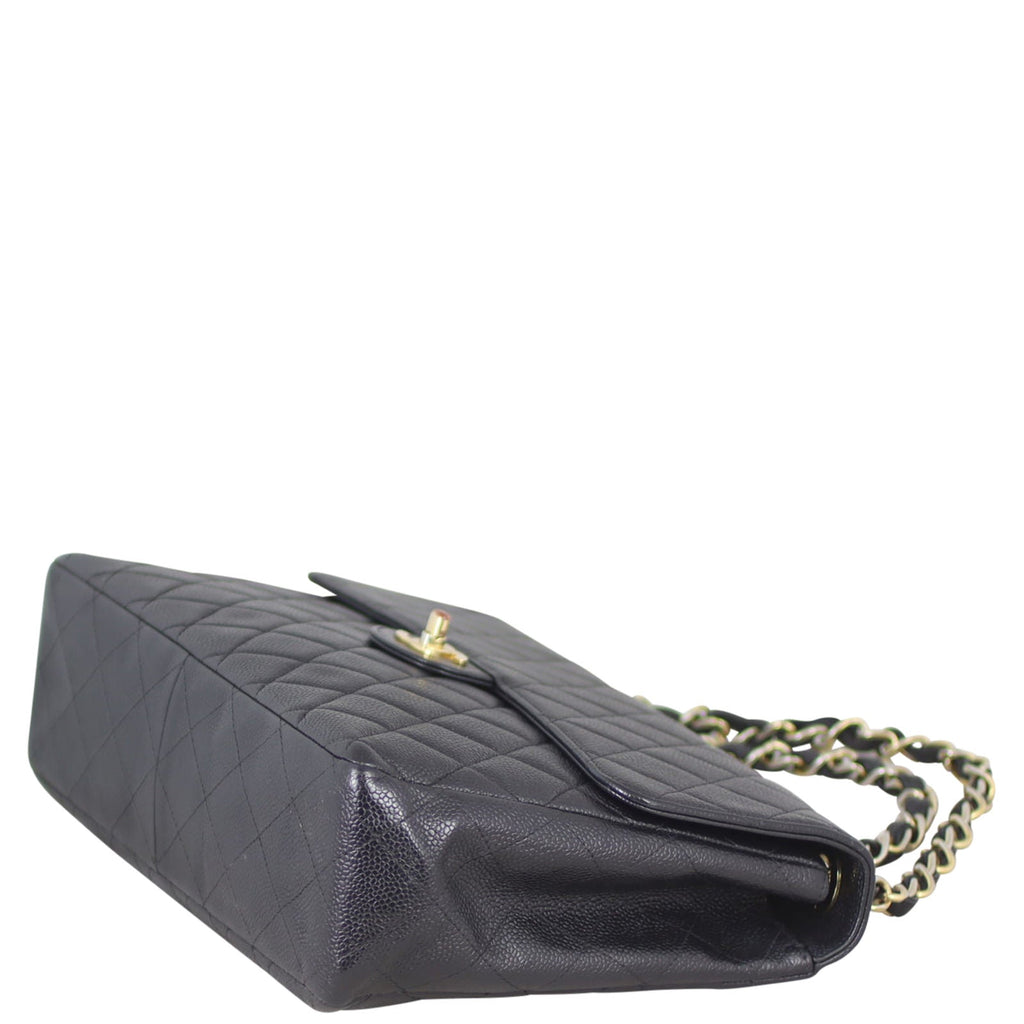 Chanel Single Flap Jumbo | Gold Hardware