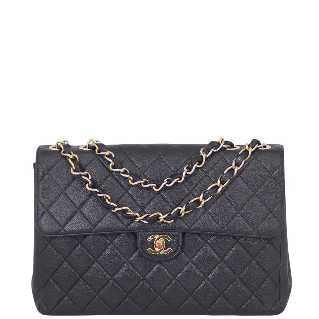 Chanel Single Flap Jumbo | Gold Hardware