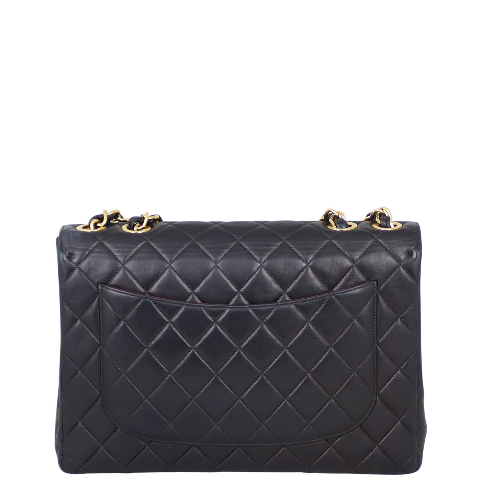 Chanel Classic Single Flap Maxi | Black Gold Hardware