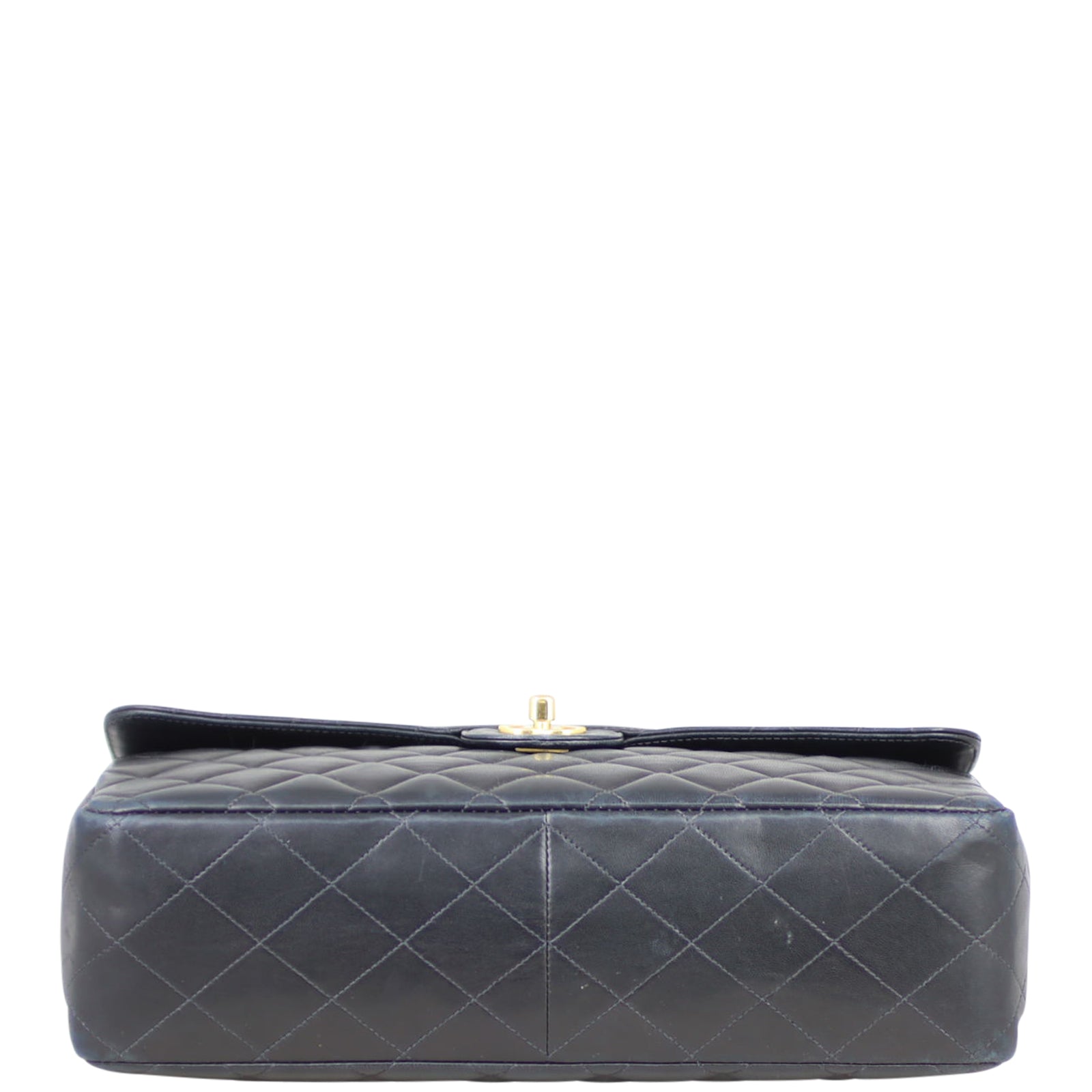 Chanel Classic Single Flap Maxi | Black Gold Hardware