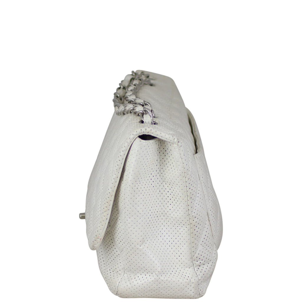Chanel Perforated Single Flap Jumbo