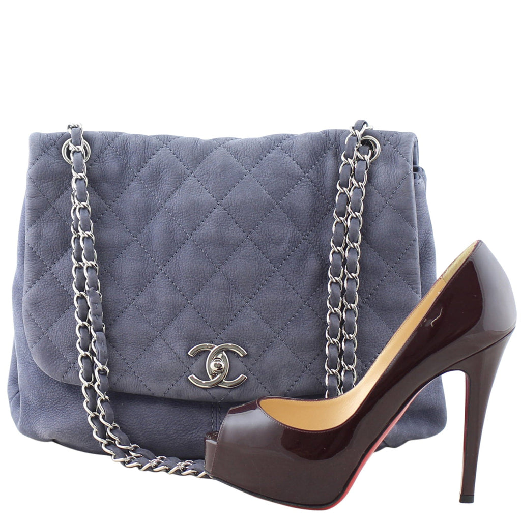 Chanel Suede Flap Bag