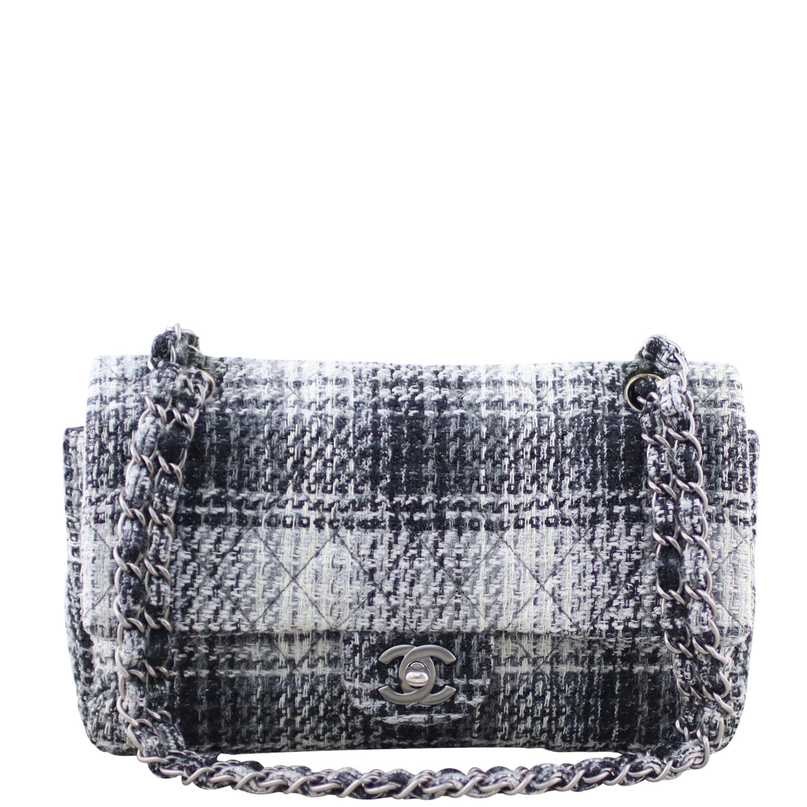 Chanel Classic Double Flap Medium Tweed