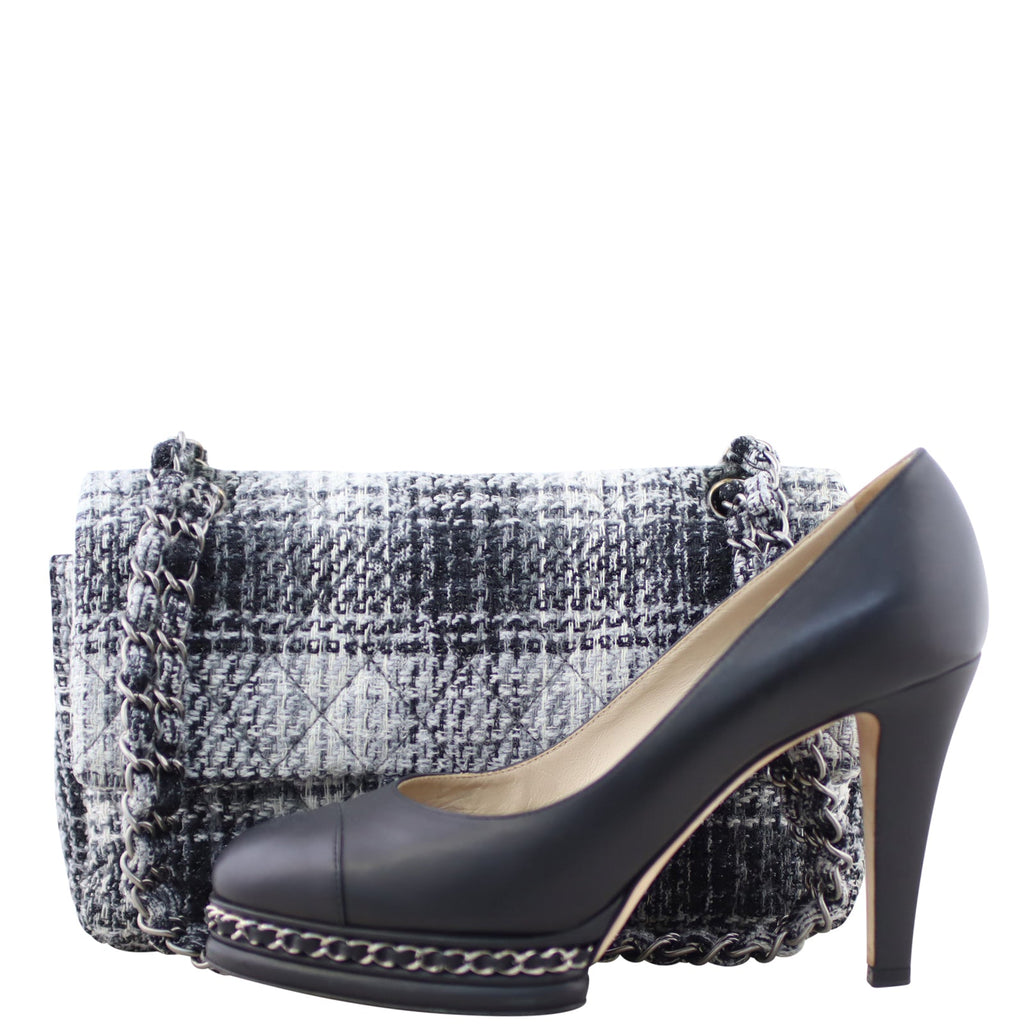 Chanel Classic Double Flap Medium Tweed