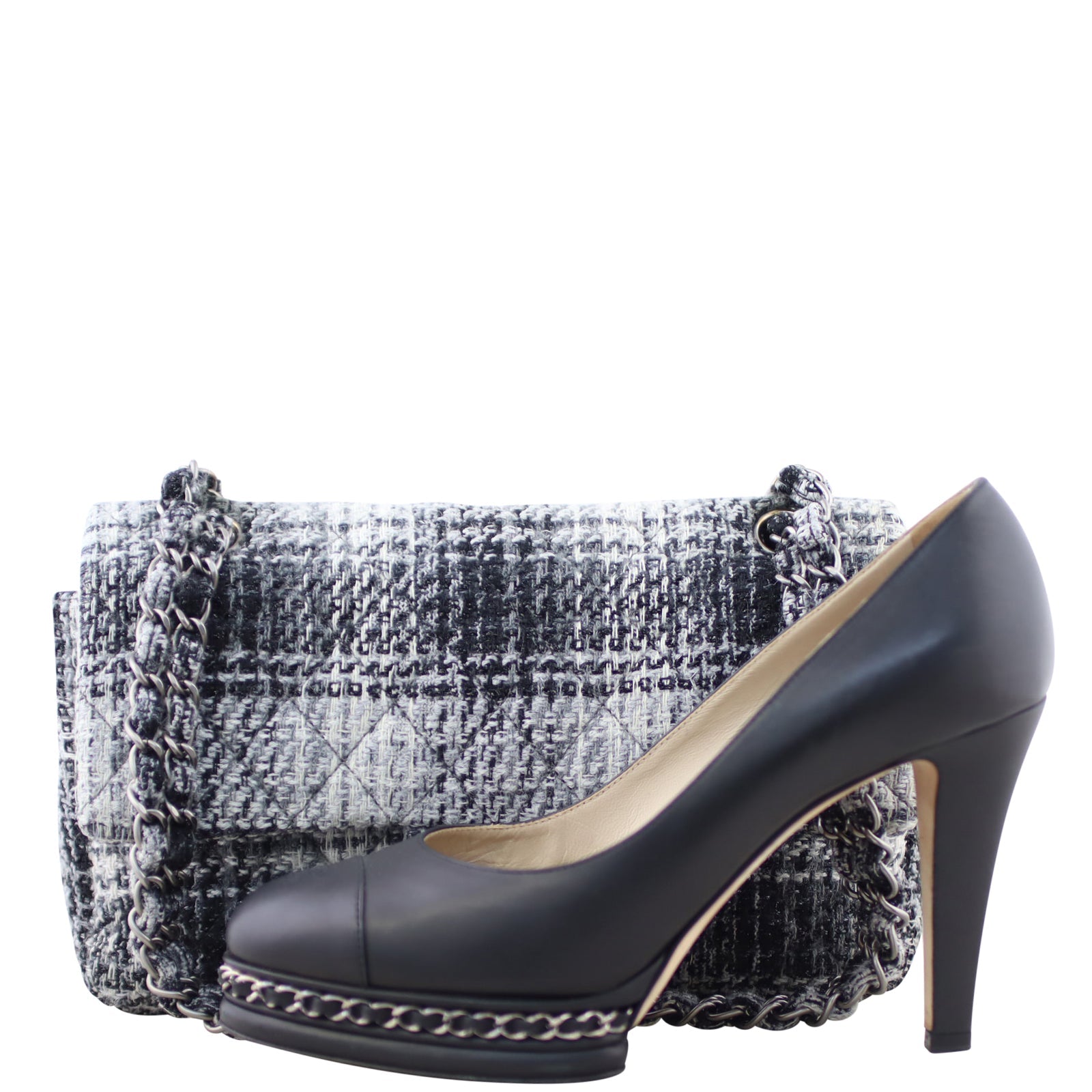 Chanel Classic Double Flap Medium Tweed