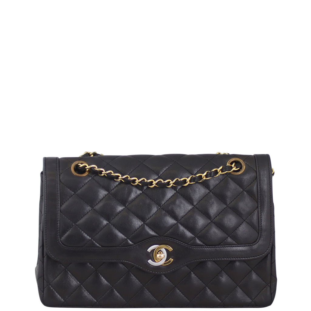 Chanel Two-Tone CC Double Flap Bag