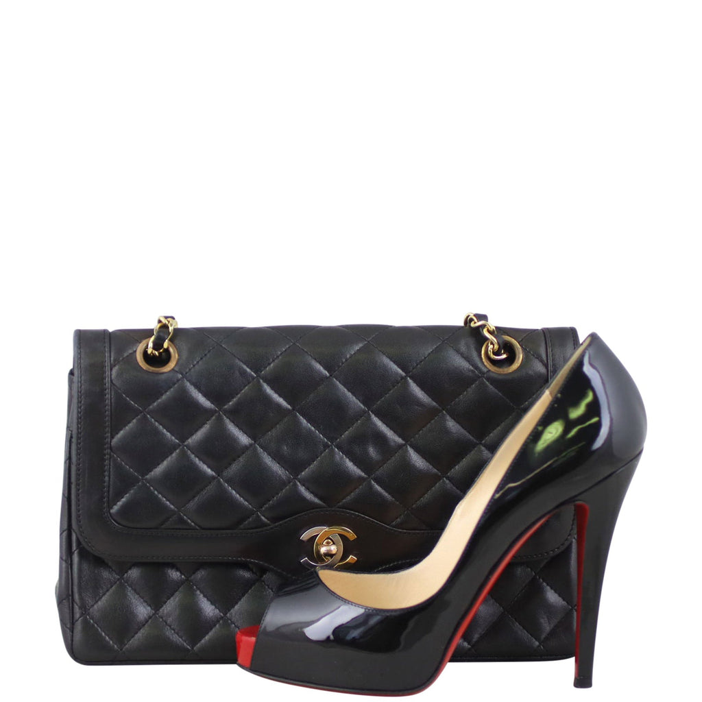 Chanel Two-Tone CC Double Flap Bag