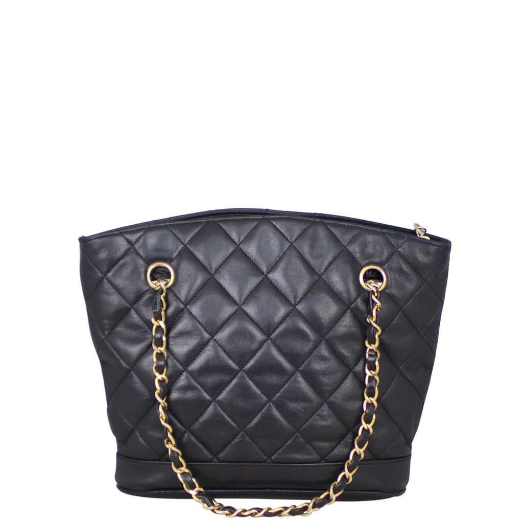 Chanel CC Quilted Tote | Gold Hardware