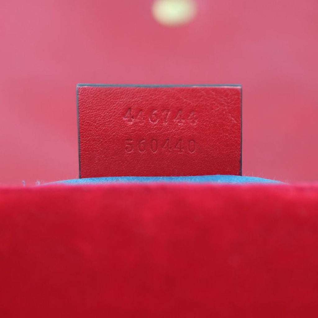 Gucci GG Marmont Velvet Mini Shoulder Bag