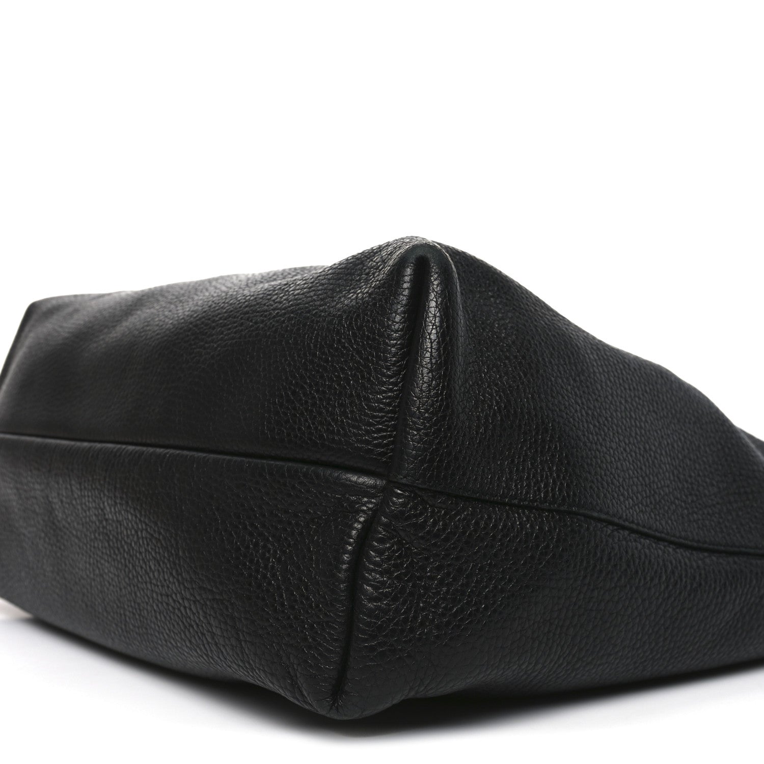 Calfskin Medium Tote  Black
