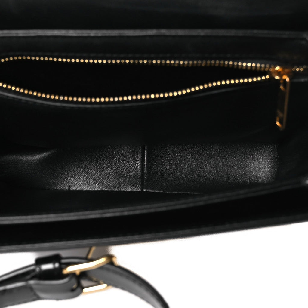 Shiny Calfskin Teen Triomphe Black
