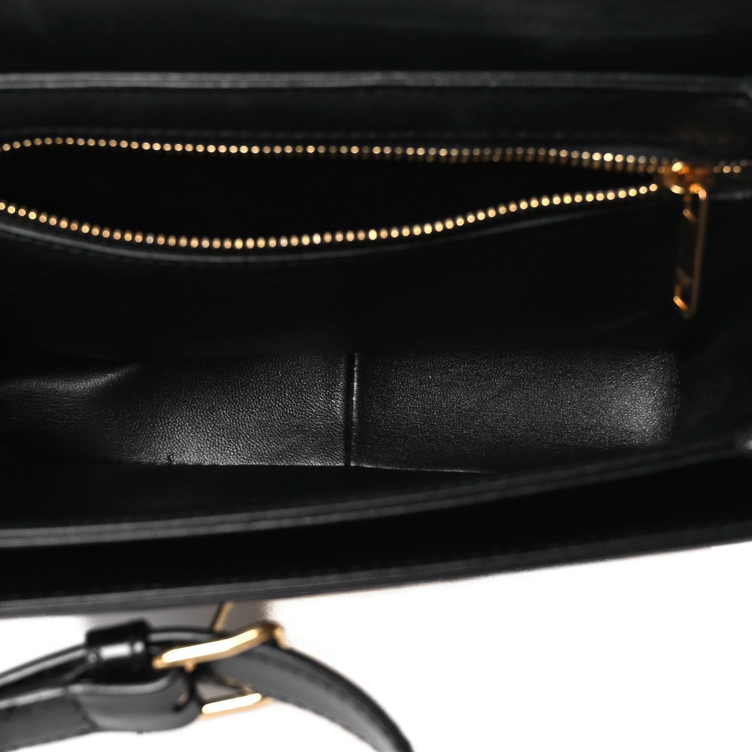 Shiny Calfskin Teen Triomphe Black
